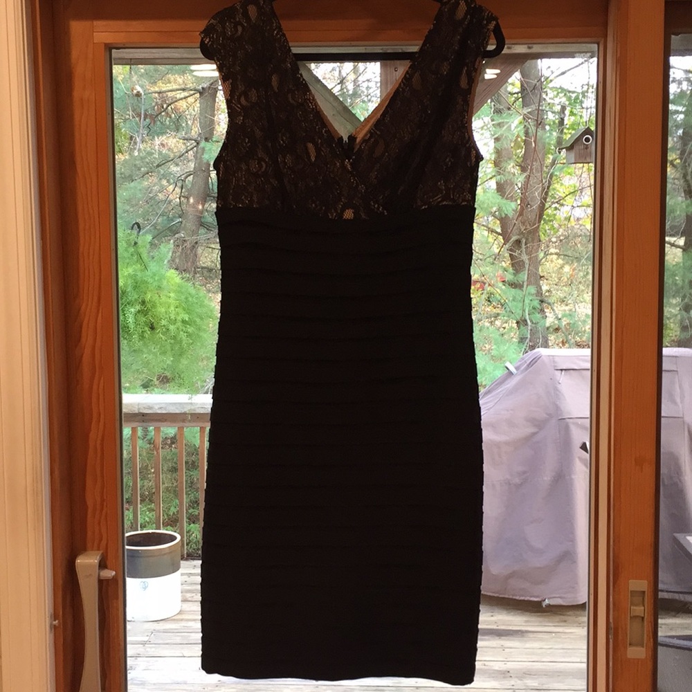 Beautiful Back Dress With Lace